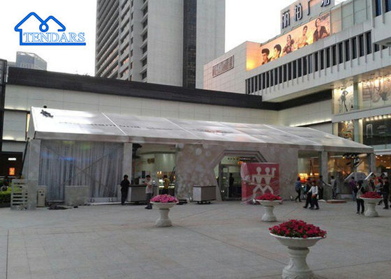 Tienda blanca resistente de los acontecimientos del banquete de boda de las tiendas de campaña de la aleación de aluminio para la tienda de la carpa del acontecimiento