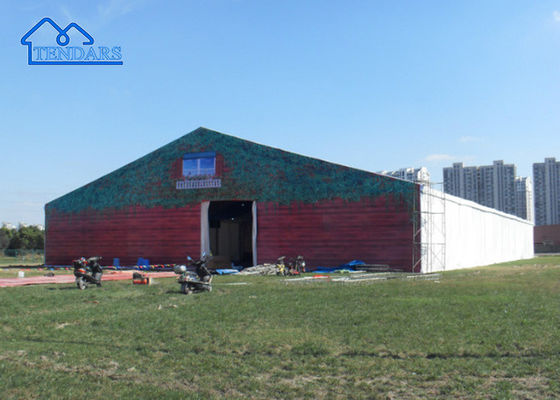 Free Diseño impermeable de aleación de aluminio de construcción de la granja estructura tienda de campaña para la venta