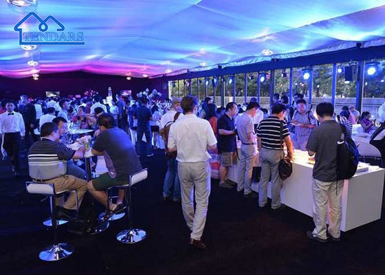 Gran tienda de canopy de color blanco exterior personalizado para eventos de bodas en venta