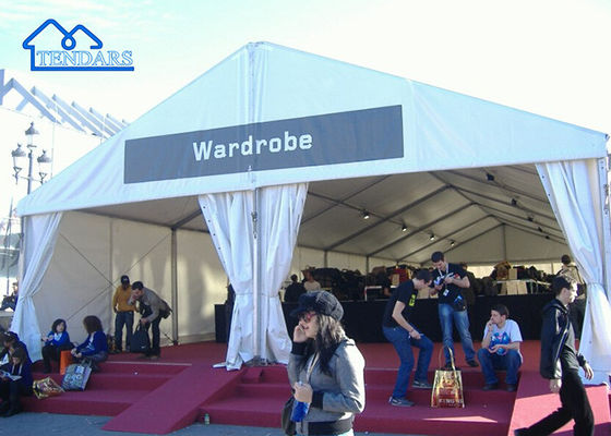 Gran capacidad de aluminio estructura personalizada con techo multicolor tienda de campaña de marca para la venta