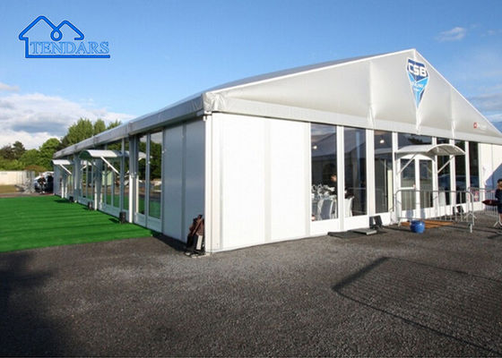 Sistema resistente a los rayos UV del toldo del partido del marco de aluminio resistente de la tienda de la carpa del acontecimiento junto a la piscina