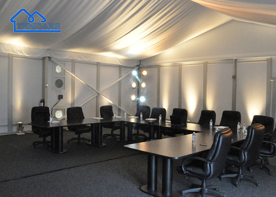 Fácil de operar de aluminio de vidrio estructural Pared de fiesta de la tienda de bodas Marquee en venta