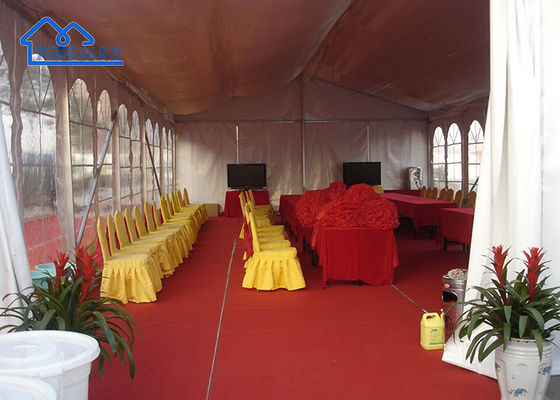 En el exterior de aleación de aluminio Tienda de bodas de gran tamaño Tiendas de bodas de bodas de bodas Para ferias comerciales, bodas, etc.