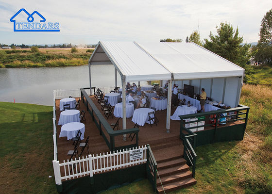 Casamiento fácil de instalar al aire libre Pvc personalizado de alta calidad Tienda de fiesta Tienda de marcación En venta