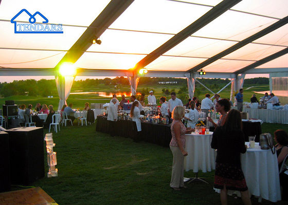 Carpa translúcida para eventos, toldo para banquetes y conferencias de negocios con clima controlado