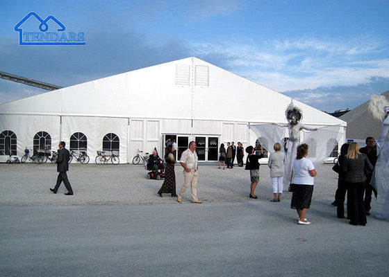 Carpa con marco de aluminio, gran carpa blanca para fiestas de PVC con marco de aluminio, carpa con dosel más grande, carpa para eventos