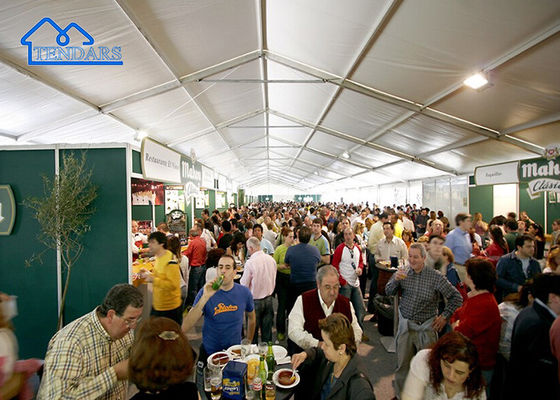 Tienda de eventos de aleación de aluminio duradero con impresión personalizada