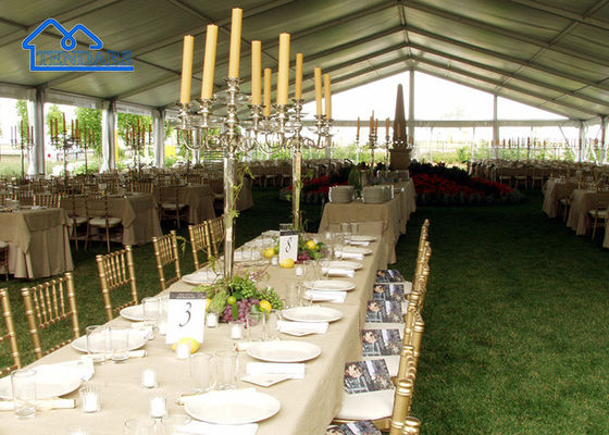 Fuerte Premium Exterior VIP Marquee Gran Evento Tiendas de campaña comerciales de trabajo pesado Mejor proveedor Tienda grande impermeable