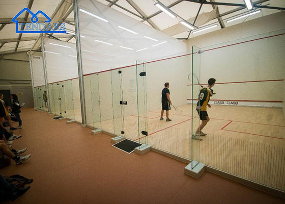 6061 Construcciones deportivas de aluminio con carpa Instalación de paredes de vidrio Carpa de gimnasio para eventos deportivos Canopy para deportes al aire libre