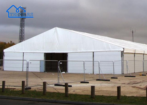 Gran tienda de almacenamiento de almacenamiento de 18 m estructura de aluminio para tienda de refugio comercial a prueba de agua