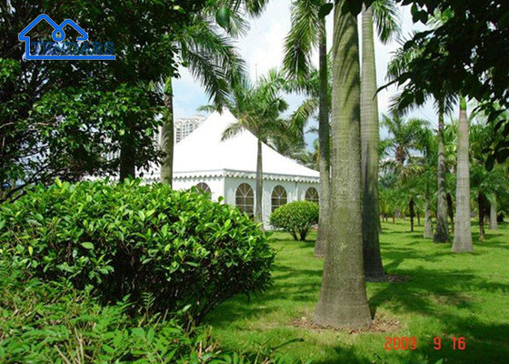 Tenda de pagoda móvil de aluminio inoxidable para eventos de bodas