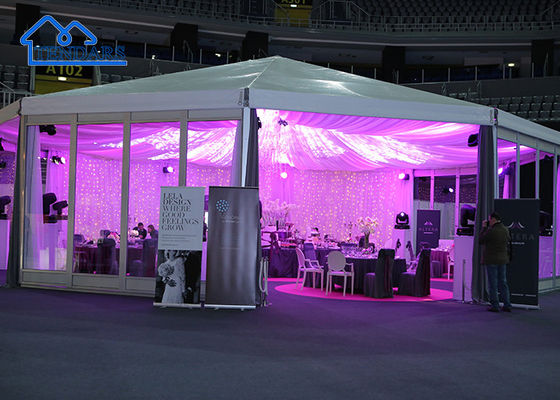 Tienda de Pagoda de Aluminio de 6 m de altura para la venta para evento de puertas al aire libre Exposición de fiesta de bodas