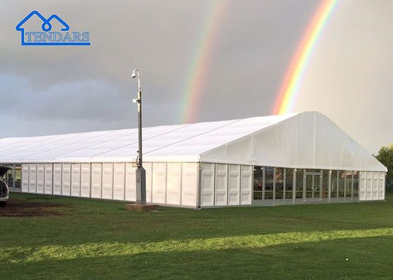 Tienda de eventos de aluminio de aluminio grande, blanco, gris, transparente o personalizado Tienda de eventos deportivos al aire libre
