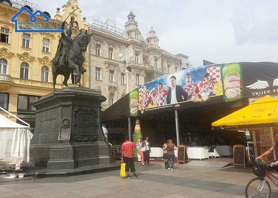 Tenda de carpa de arco resistente al agua, al fuego y a los rayos UV para eventos, ferias, pabellones y deportes