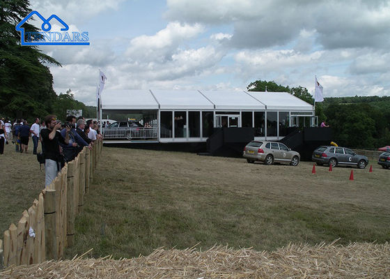 Tenda de dos pisos de dos pisos para la gira de golf Exposición comercial Almacén de bodas