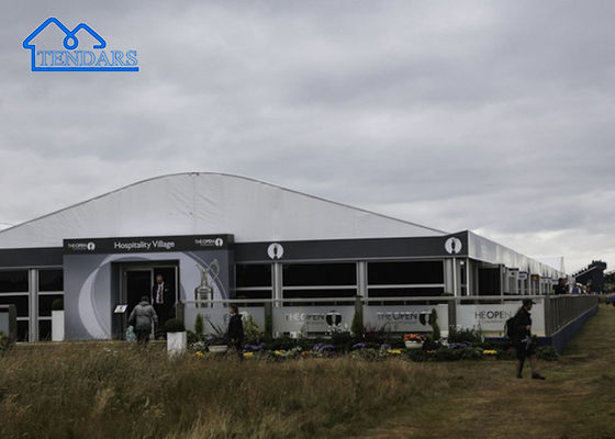 15x50m Gran Hotel de lujo Resort impermeable Arco Techo Arco Tiendas para Fiestas, Eventos, Exposiciones, bodas, etc.