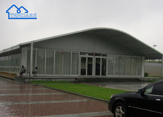 Tenda de almacén industrial de curva de arco de trabajo pesado para almacenamiento en talleres