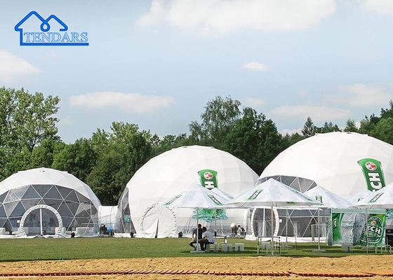 Eco Invierno Tienda comercial exterior de cúpula a prueba de agua con cubierta de PVC