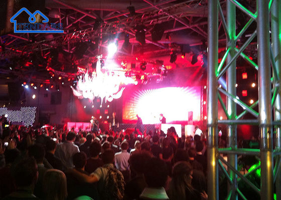 Estructuras Para Luces Dj Spigot Armadura de escenario de aluminio, armadura de iluminación para conciertos, música, actuaciones, etc.