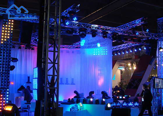 Plata, aluminio o iluminación personalizada Sistema de truss de escenario de aluminio para eventos