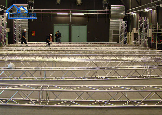 Truss de aluminio personalizado al aire libre para eventos interiores / al aire libre Estructura comercial al aire libre