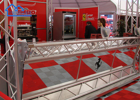Aluminio personalizado escenario telón de fondo techo truss marco concierto evento escenario plataforma para el evento
