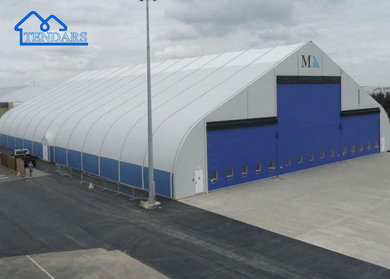 Cubierta industrial de PVC Curva exterior carpas de aluminio marco estructura fuerte para el almacenamiento fiesta de bodas