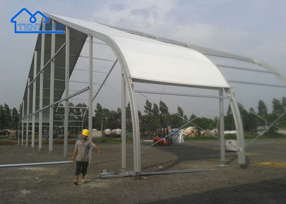 Tienda industrial resistente modificada para requisitos particulares de la curva del almacenamiento del taller de la tienda de la tienda del almacén