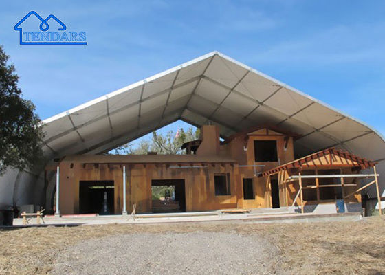 Tienda curva de aluminio al aire libre personalizada para aeropuerto, almacenaje de aviones, hangar de aviones, etc.