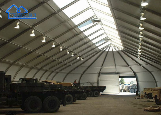 1000 Capacidad Gran Tienda de Estructura Curva de Extensión Limpia Para Salón Deportivo, Hangar, Evento de Boda, etc.