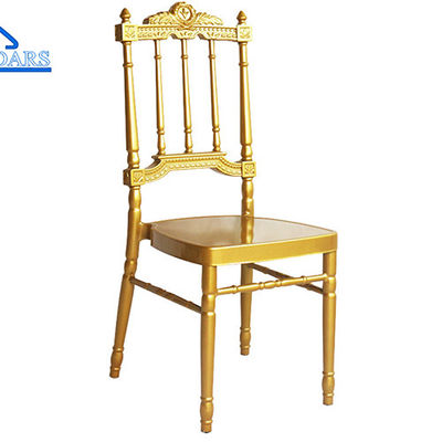 Silla apilable de la boda de Chiavari del acontecimiento del metal de los accesorios de la tienda del partido con el amortiguador