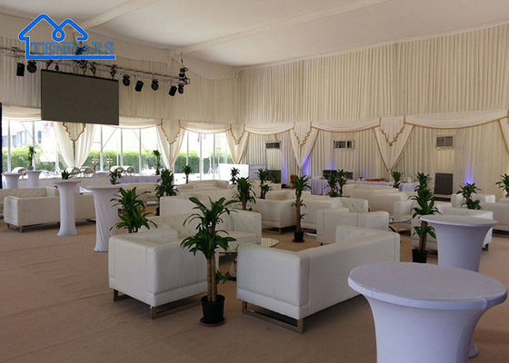 Decoraciones de Accesorios Completos Exteriores Tienda de bodas de aluminio de lujo transparente para eventos de fiesta, boda, iglesia, exposición
