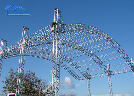 Opcional Accesorios Totem Flex de Truss de Aluminio Personalizado para Dj Equipamiento Tienda de Fiestas En Venta