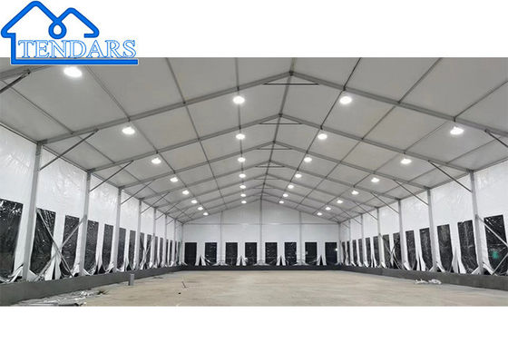 Estructura de alquiler del toldo del acontecimiento al aire libre de la tienda de la carpa de la boda del PVC de la aleación de aluminio del palmo claro
