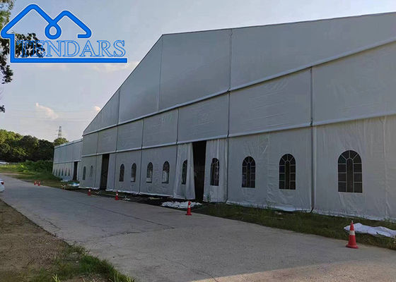 60m de ancho carpa de trabajo pesado carpa industrial de forma grande al aire libre carpa de evento fácil carpa industrial