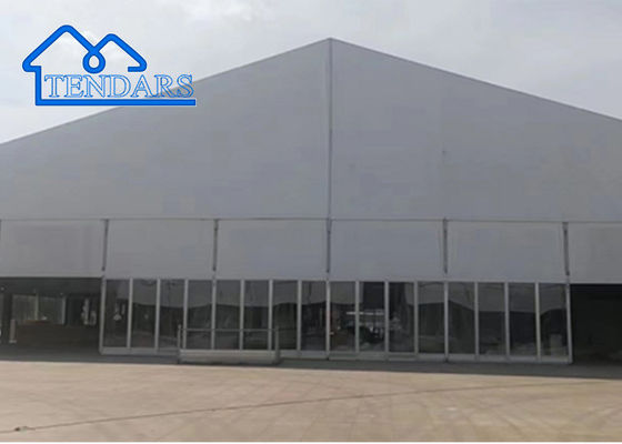 Techo impermeable Tienda de eventos de gran tamaño fácil de ensamblar con paredes de PVC
