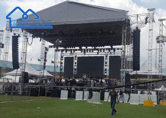 Venta caliente de aluminio de escenario de luz estructura para el evento de concierto al aire libre, ceremonia de apertura