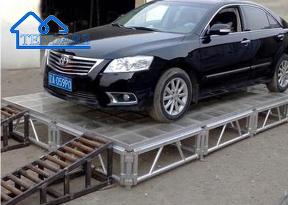 Venta caliente Truss de escenario de aluminio personalizado, escenario móvil de aluminio, plataforma de escenario de puerta abierta para conciertos