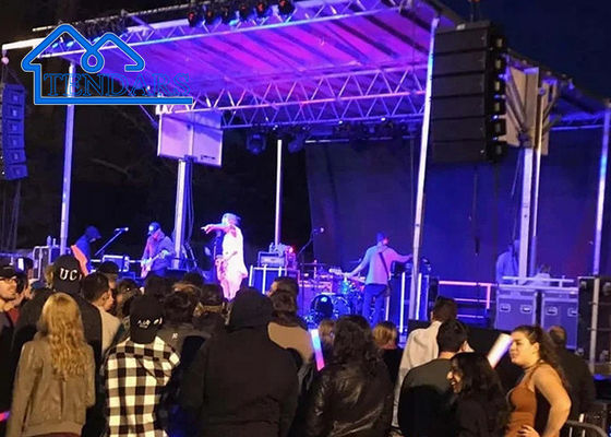 Aluminio de alta calidad Super portátil Instalación rápida Espejo infinito Led Truss escenario de la pista de baile