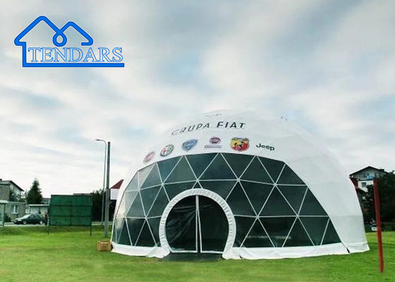 Tienda de campamento geodésica a prueba de agua, a prueba de sol, a prueba de UV, a prueba de óxido en venta para eventos al aire libre
