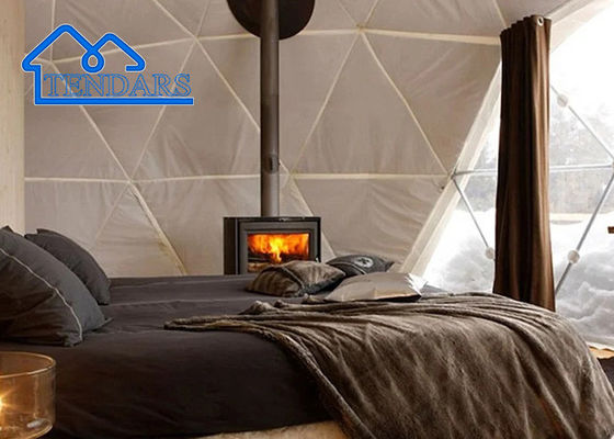 Color personalizado Tiendas de campo con cúpula geodésica al aire libre Tiendas de campamento con puerta de vidrio Tiendas de campamento de campamento Hoteles Tiendas de campamento con glamping