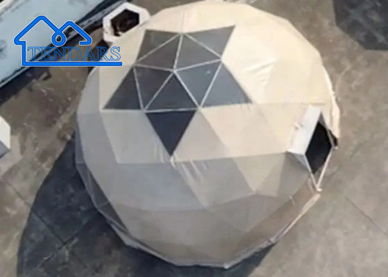 Tenda de acampada de PVC impermeable comercial a medida para exteriores para almacenamiento de conferencias