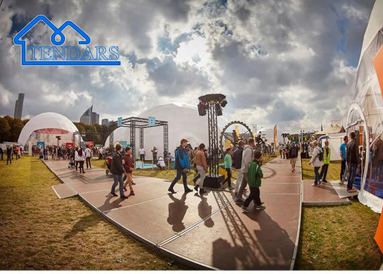 Tienda comercial de cúpula esférica para eventos al aire libre / exposiciones, etc.