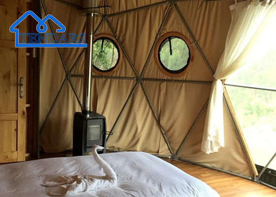 Buen precio Pop Up Dome Glamping Hotel tienda de campaña cama tienda de campaña plegable o fuera del suelo