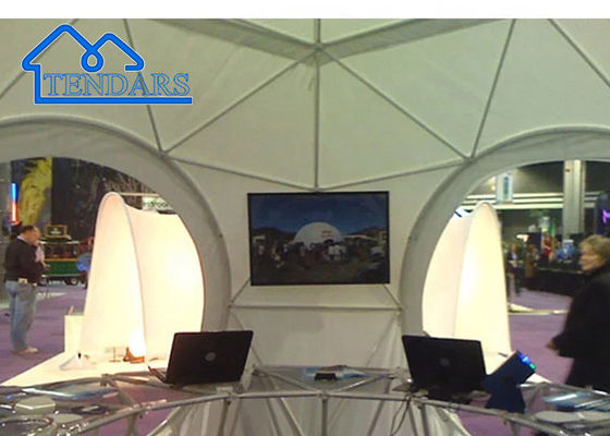 Gran Cúpula Feria de Comercio Tienda de la carpa 360 Proyector Fiesta Comercial Acción de bodas Tienda de la cúpula