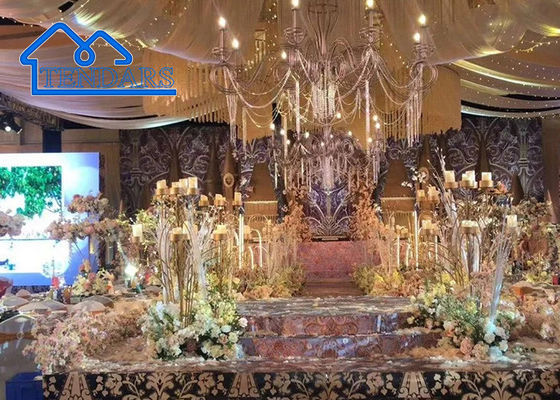Tejido con revestimiento de PVC Gran techo transparente Tienda de fiesta de carpa para exteriores Tiendas de fiesta usadas en venta cerca de mí
