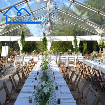 Fácil instale la estructura de aluminio del toldo de la tienda del marco de la carpa de encargo del acontecimiento del banquete de boda