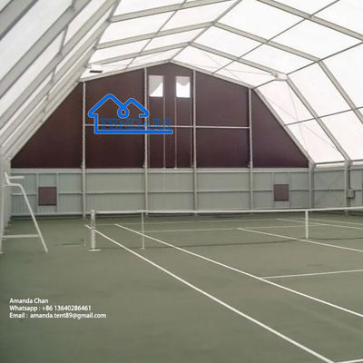 Venta al por mayor Tiendas de campaña de aluminio de gran tamaño de aluminio de estructura Corte de tenis, tienda de campo de deportes