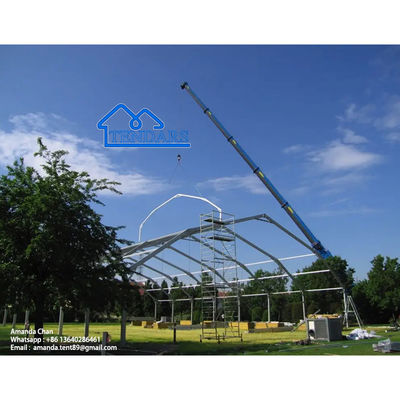 Canopy Polygon Tienda Para el Tribunal de Baloncesto Evento Deportivo Techo Blanco Polygonal Tienda