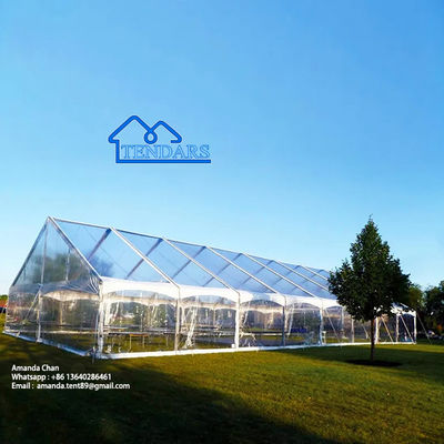 Fiesta de eventos Expansón clara de bodas Marquette de carpa Canopy al aire libre multipropósito Estructura de alojamiento de festivales